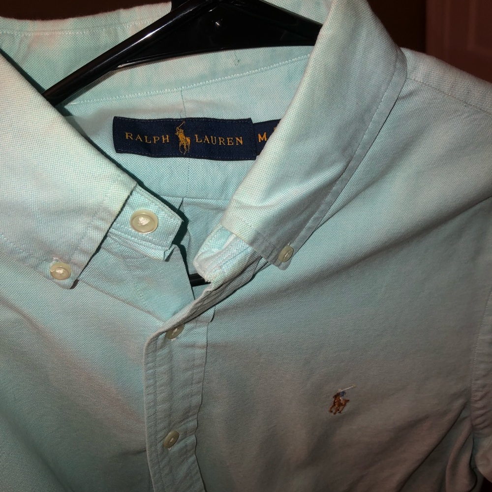 Medium Ralph Lauren short sleeve button-up.